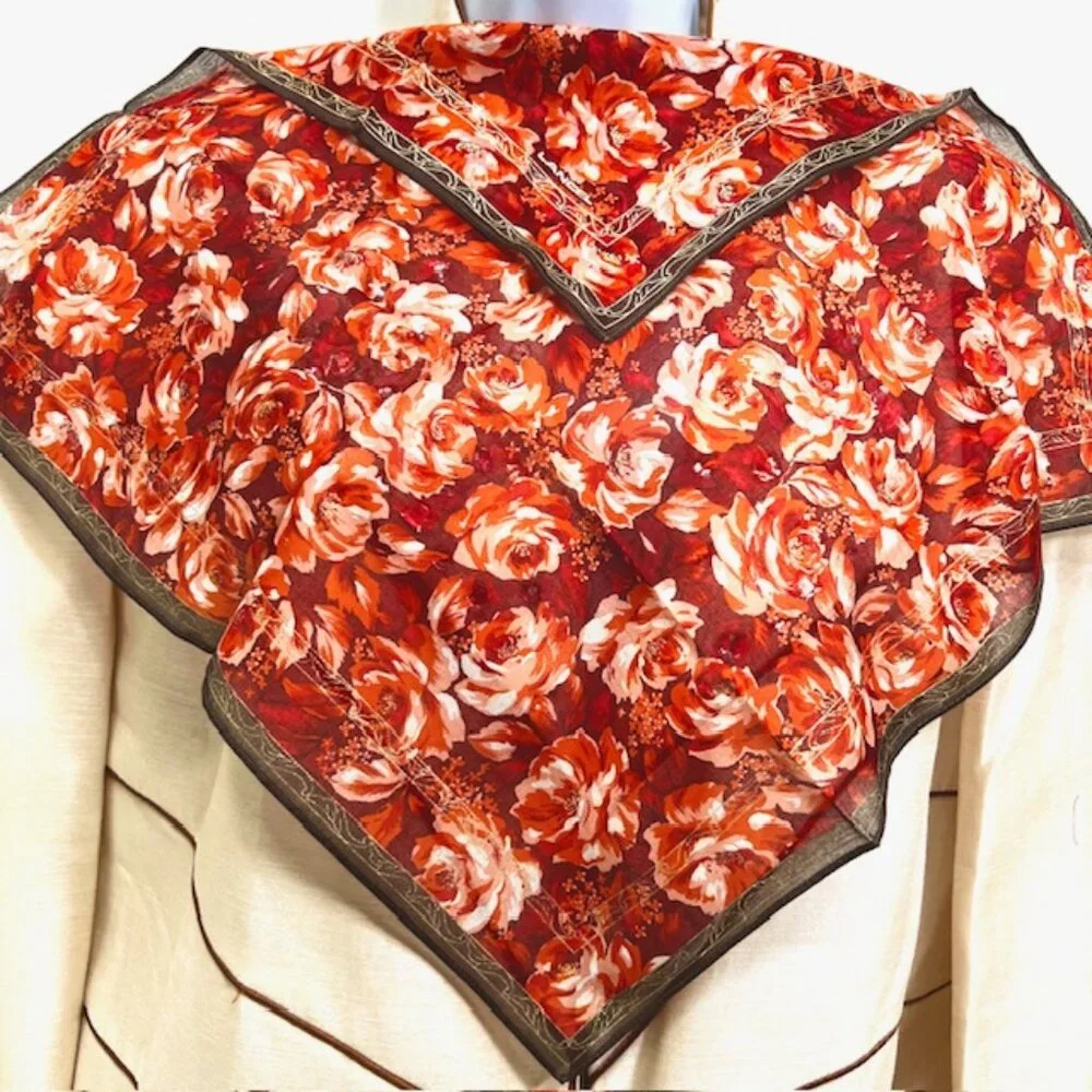 New Lancel Mini Scarf/Handkerchief 18